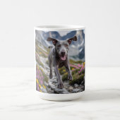 Weimaraner Élégant café Mug (Centre)
