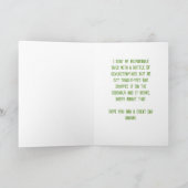 Weimaraner Funny Belated Birthday Card Kaart (Binnen)