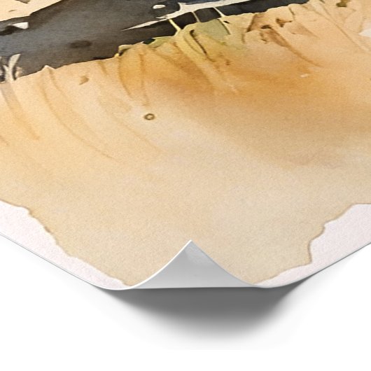 Weimaraner - Hond Art Print (Hoek)