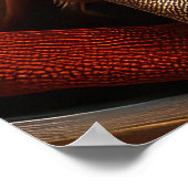 Weimaraner Hond Kerstfeest Poster (Hoek)