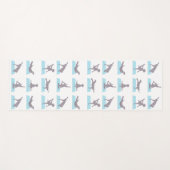 Weimaraner hond Yoga Mat (Voorkant (horizontaal))