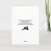 Weimaraner Je Crois Cartes Père Noël (Dos)