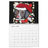 WEIMARANER KALENDER (Jan 2027)