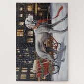 Weimaraner Kerstfeest Seizoen Legpuzzel (Verticaal)