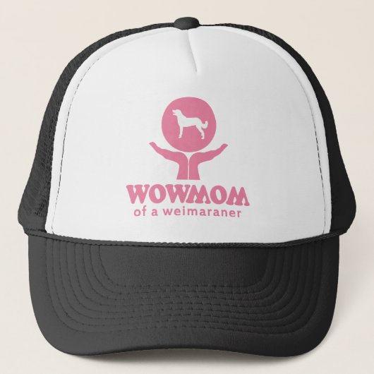 Weimaraner Long Coated Trucker Pet (Voorkant)