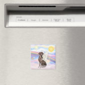 Weimaraner Magneet (Insitu (Vaatwasser))