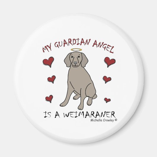 Weimaraner Magneet (Voorkant)