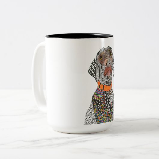 Weimaraner Mug (Devant gauche)