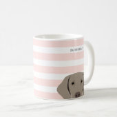 Weimaraner Mugs (Devant droit)