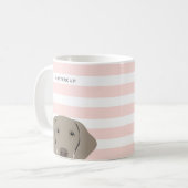 Weimaraner Mugs (Devant gauche)