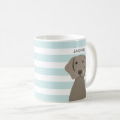 Weimaraner Mugs (Devant droit)
