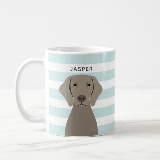 Weimaraner Mugs (Gauche)