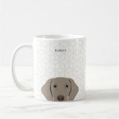 Weimaraner Mugs (Gauche)