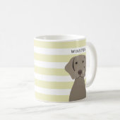 Weimaraner Mugs (Devant droit)
