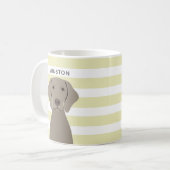 Weimaraner Mugs (Devant gauche)