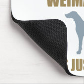 Weimaraner Muismat (Hoek)