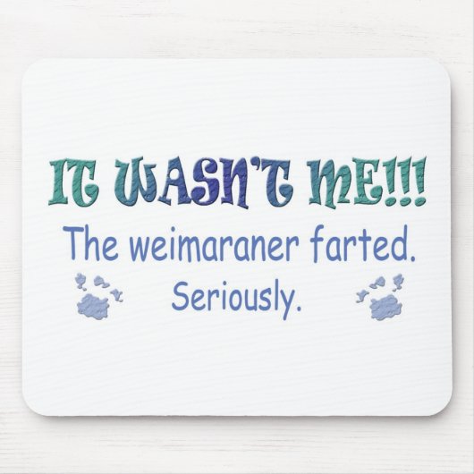 Weimaraner Muismat (Voorkant)