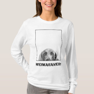 Weimaraner Nation : Weimaraner in een doos. T-shirt
