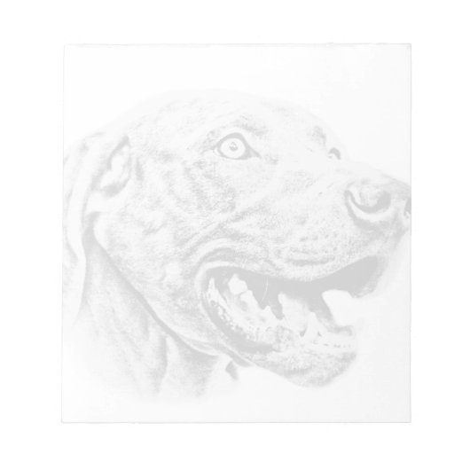 Weimaraner Notitieblok (Voorkant)