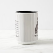 Weimaraner Pap Mok (Midden)