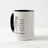 Weimaraner Pap Mok (Voorkant links)