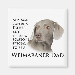 Weimaraner Papa Magnet