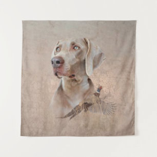 Weimaraner Poster Canvas afdrukken Wandkleed