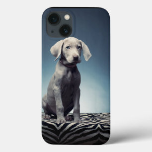 Weimaraner puppy iPhone 13 hoesje