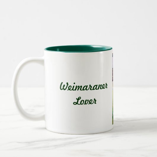 Weimaraner Puppy Mok (Links)