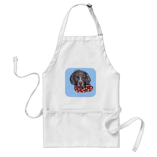 Weimaraner Standaard Schort (Voorkant)