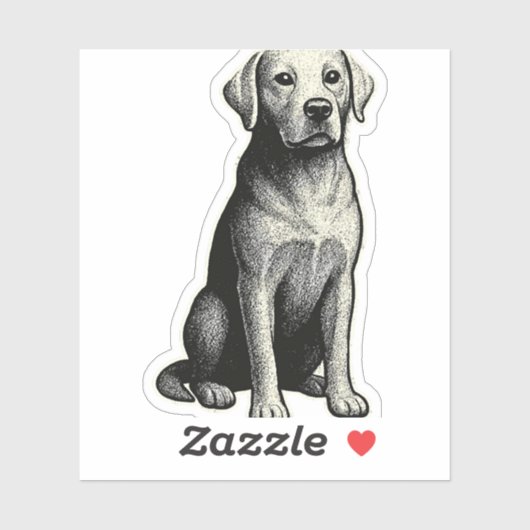 Weimaraner Sticker (Vel)