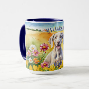 Weimaraner Sunrise Combo Mok