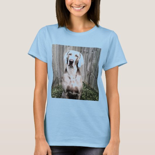 Weimaraner T-shirt (Voorkant)