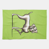 Weimaraner Tennis Pro Theedoek (Horizontaal)