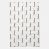 Weimaraner Theedoek (Verticaal)