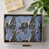 Weimaraner tissuepapier (Geschenk)