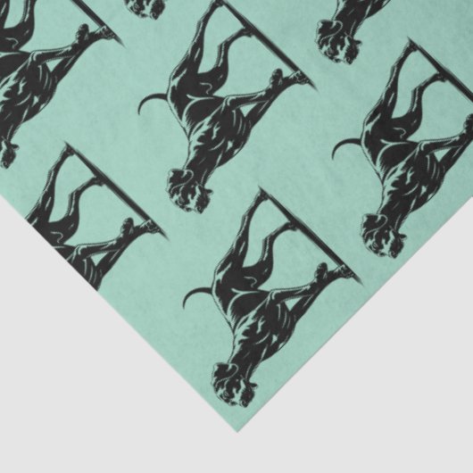 weimaraner tissuepapier (Detail)