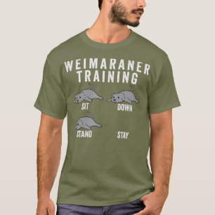 Weimaraner Training Dog T-shirt