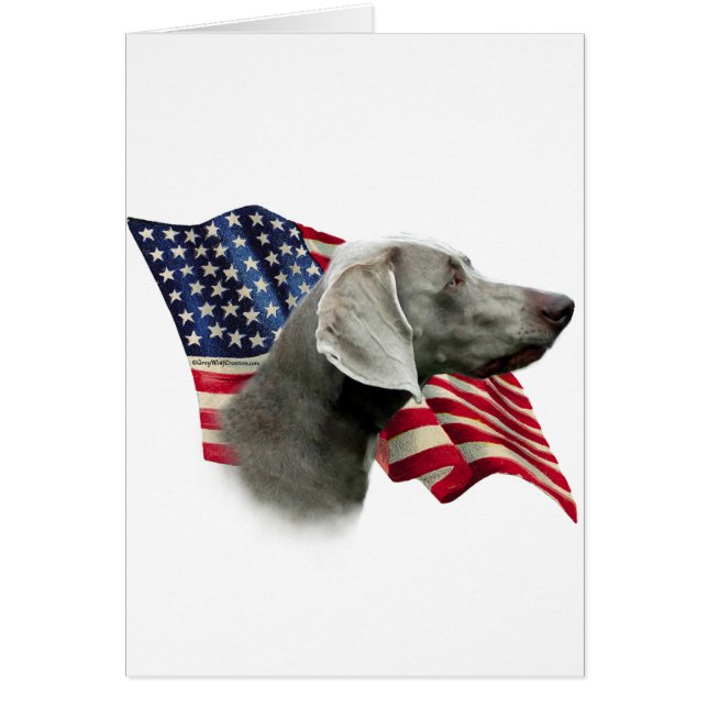 Weimaraner Vlag (Voorkant)