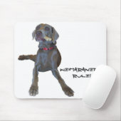 Weimaraners Rule!  muispad Muismat (Met muis)