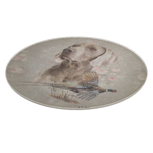 Weimarantaat Poster Acryl Print Button Ke Snijplank (Hoek)