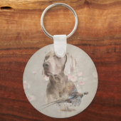 Weimarantaat Poster AcrylprintButton Sleutelhanger (Voorkant)