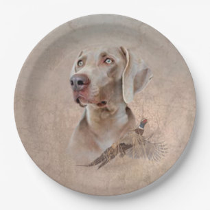 Weimarantaat Poster Canvas Afdruktaplaag Acrylveze Papieren Bordje