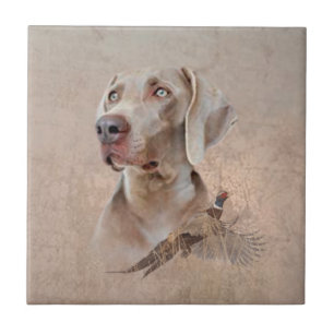 Weimarantaat Poster Canvas Afdruktaplaag Acrylveze Tegeltje