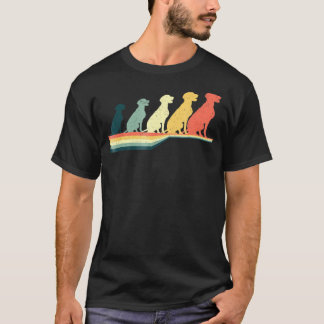 Weimeraner - Labrador  Retro Style T-shirt