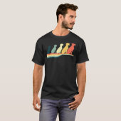 Weimeraner - Labrador  Retro Style T-shirt (Voorkant volledig)