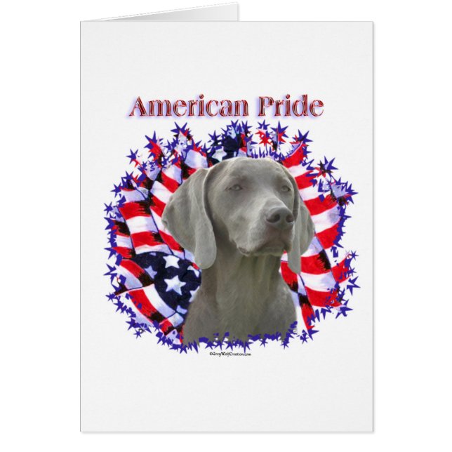 Weimeraner Pride (Voorkant)