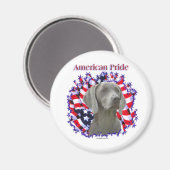 Weimeraner Pride - Magnet (Recto/Verso)