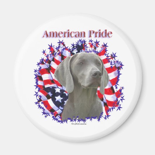 Weimeraner Pride - Magnet (Devant)