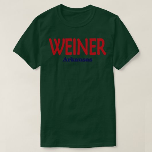 Weiner Arkansas TShirt (Design voorkant)